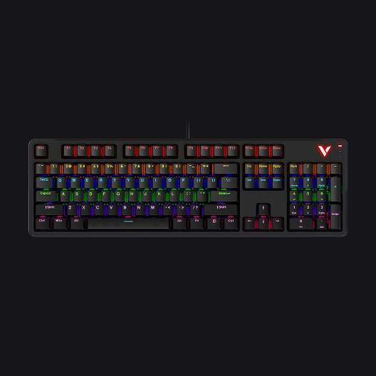 Rapoo V500Pro Wired Mechanical Gaming Keyboard 104/98/87 Keys