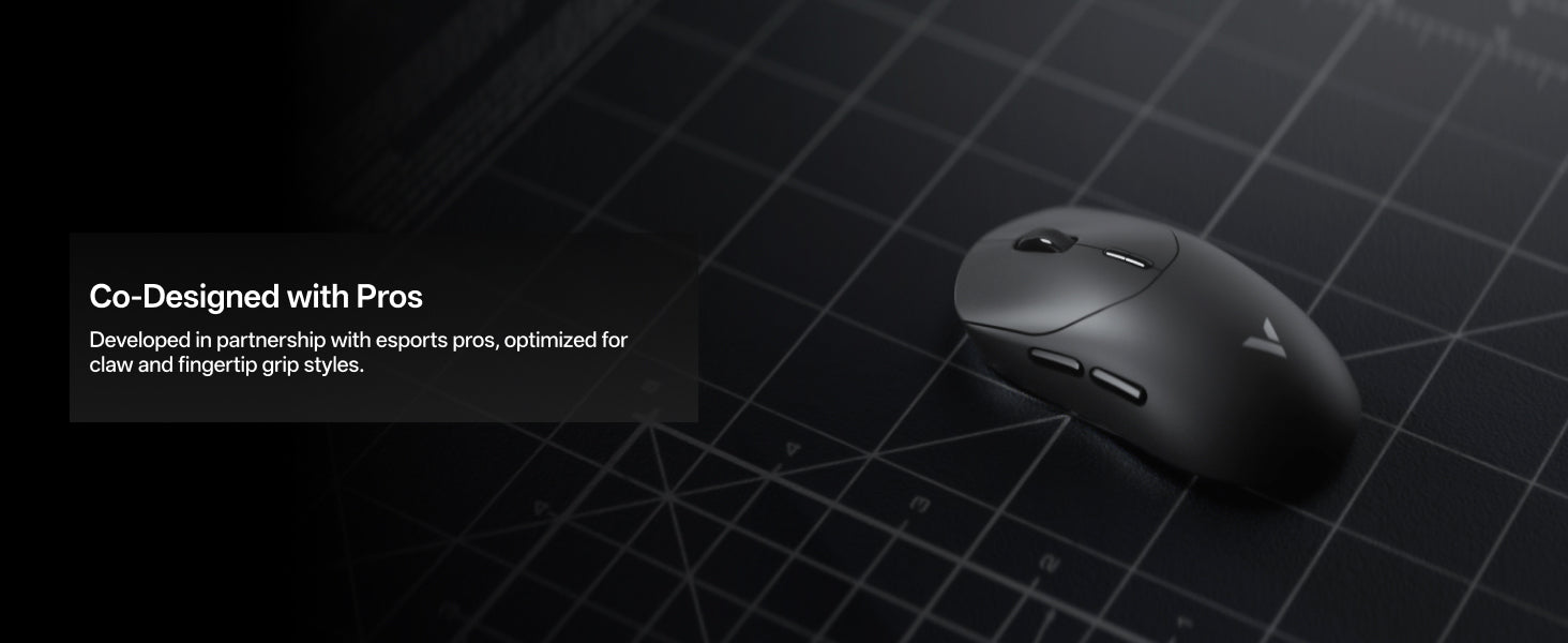 APOO VT2 MAX Gen2 gaming mouse ergonomic design