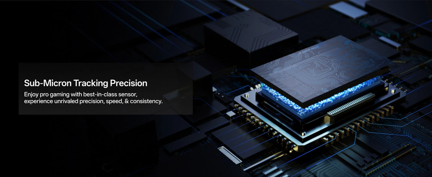 RAPOO VT7 Gen-2 gaming mouse equipped with a precise 26K optical sensor