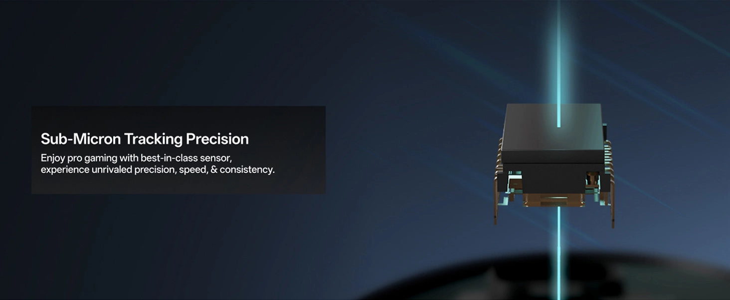 RAPOO VT7 Series Gen-2 gaming mouse equipped with a 30K/26K optical sensor and independent X/Y DPI control