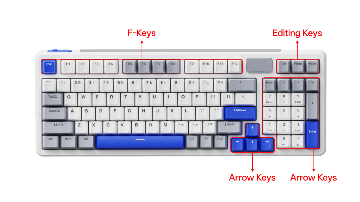 What Is an 1800 Keyboard? Ultimate 98-Key Compact Guide – RAPOO