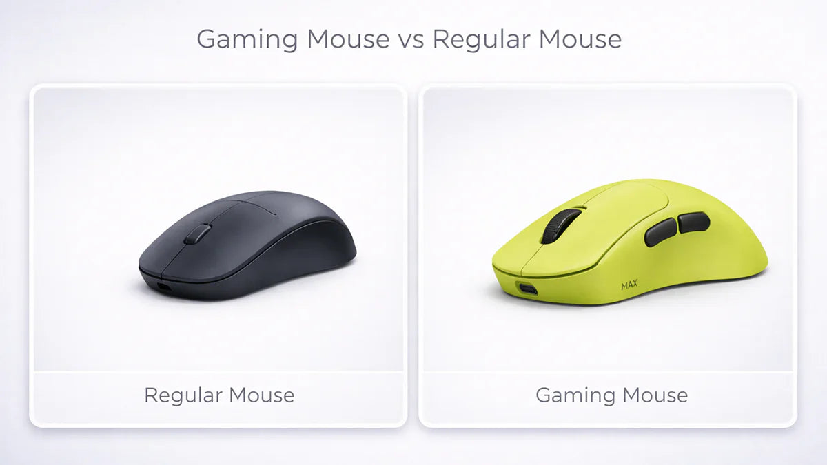 Gaming Mouse vs Regular Mouse