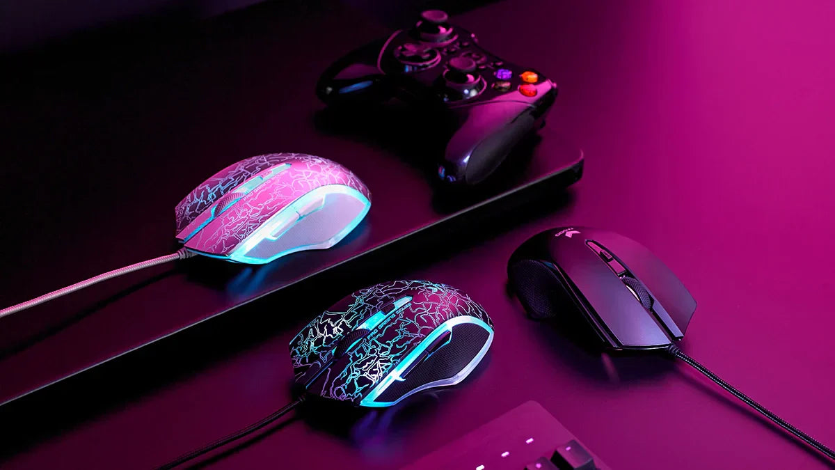 Wired and Wireless Mouse