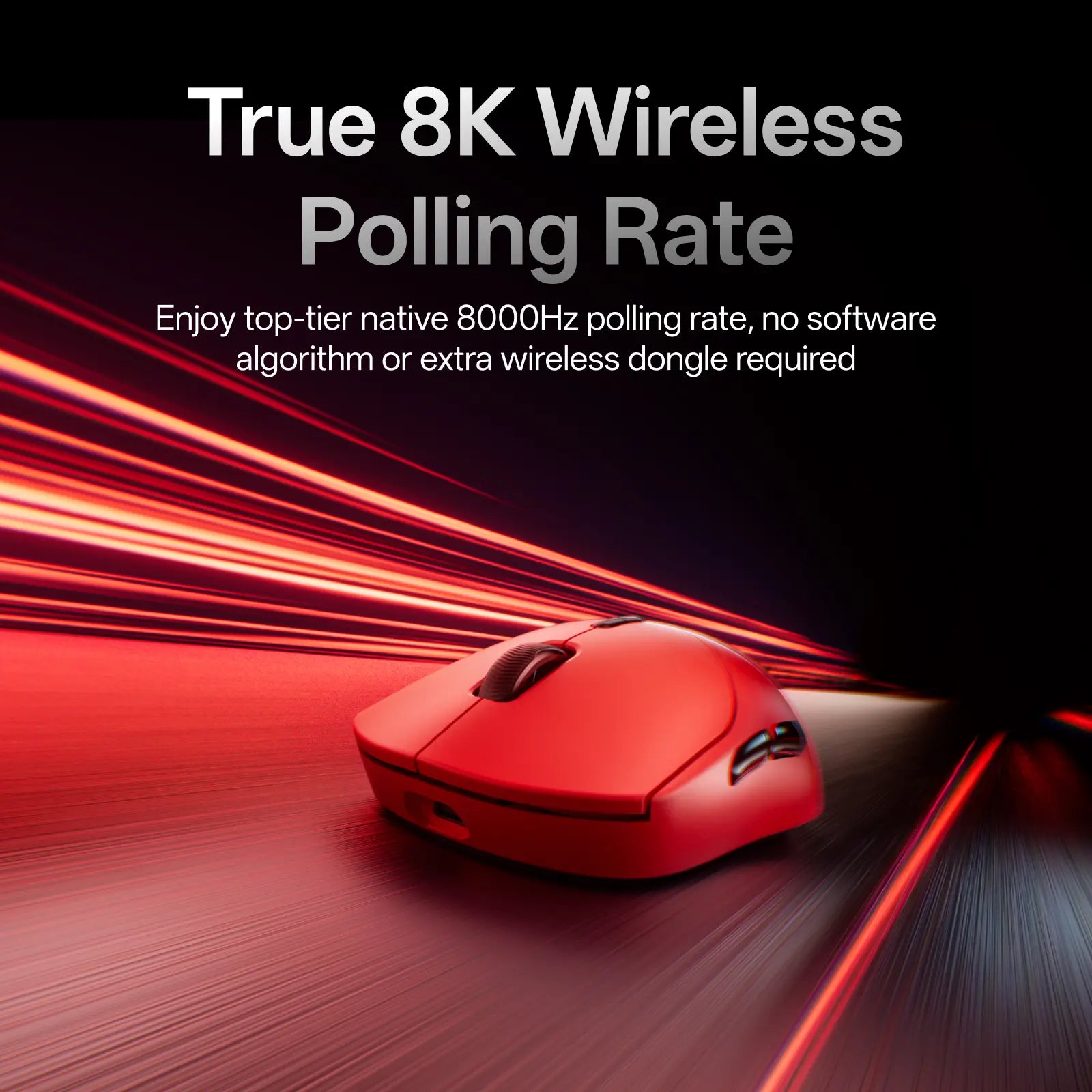 Rapoo VT2 FPS wirelss gaming mouse 8K polling rate