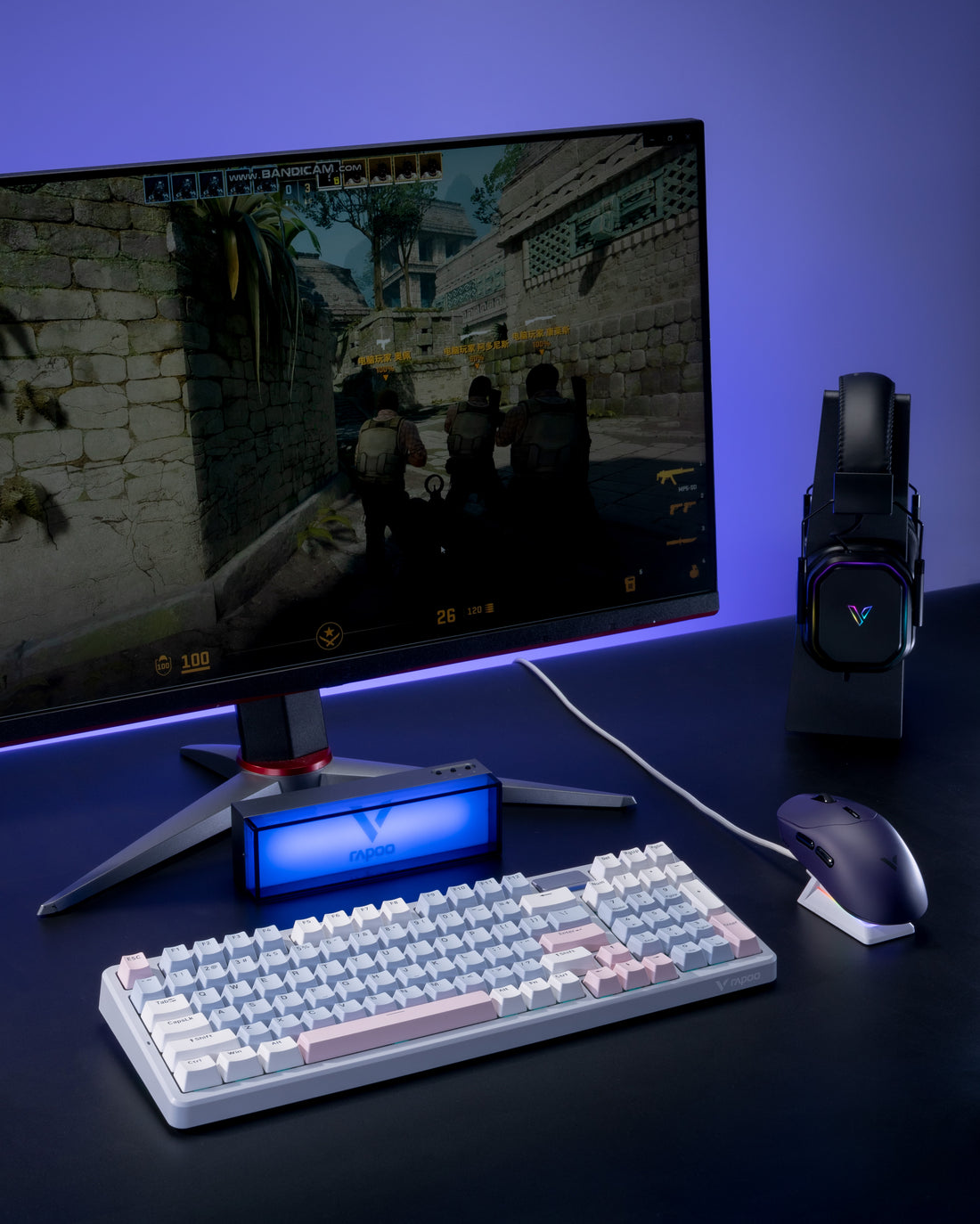 use rapoo gaming mouse play csgo