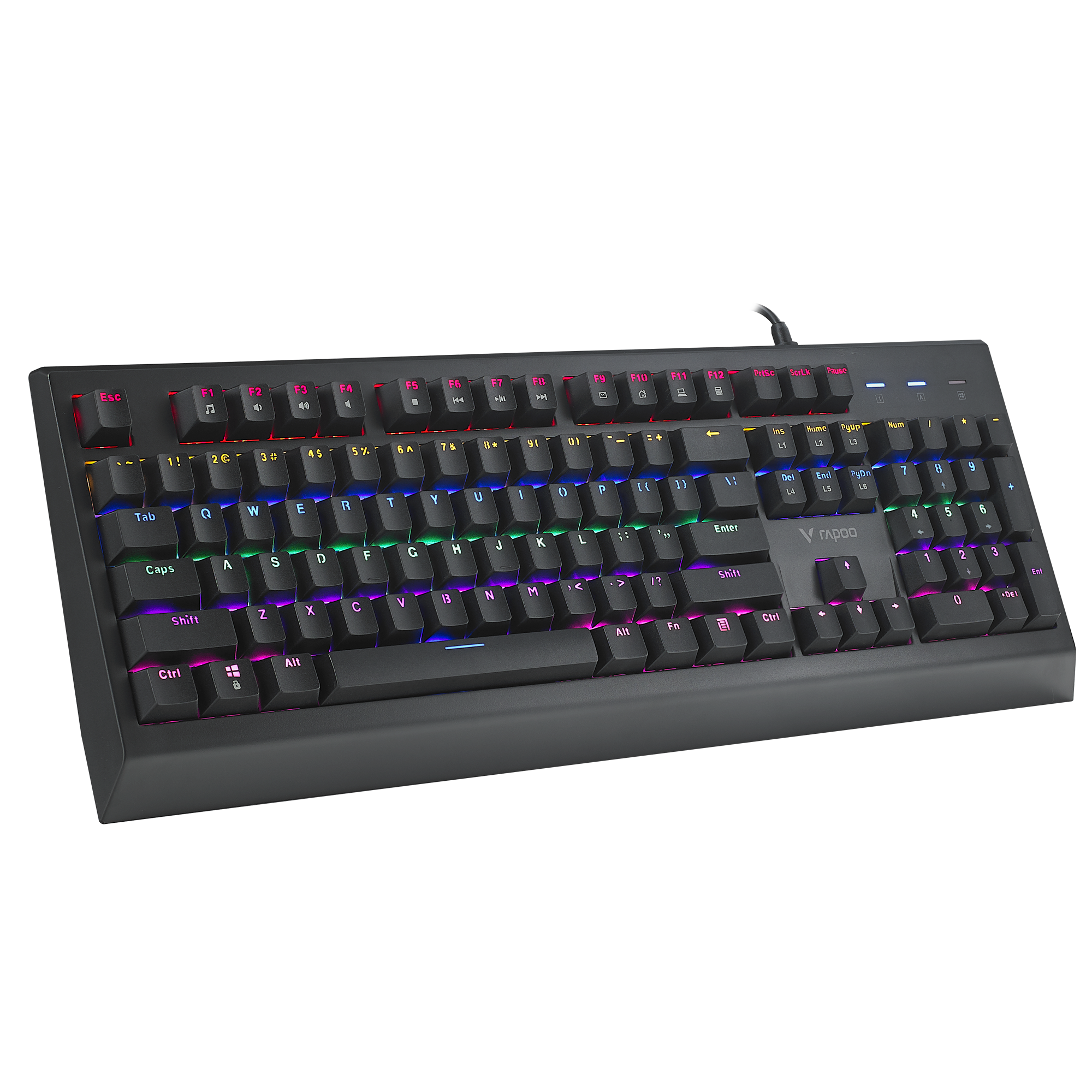 Rapoo V520 Wired Backlit Mechanical Gaming Keyboard