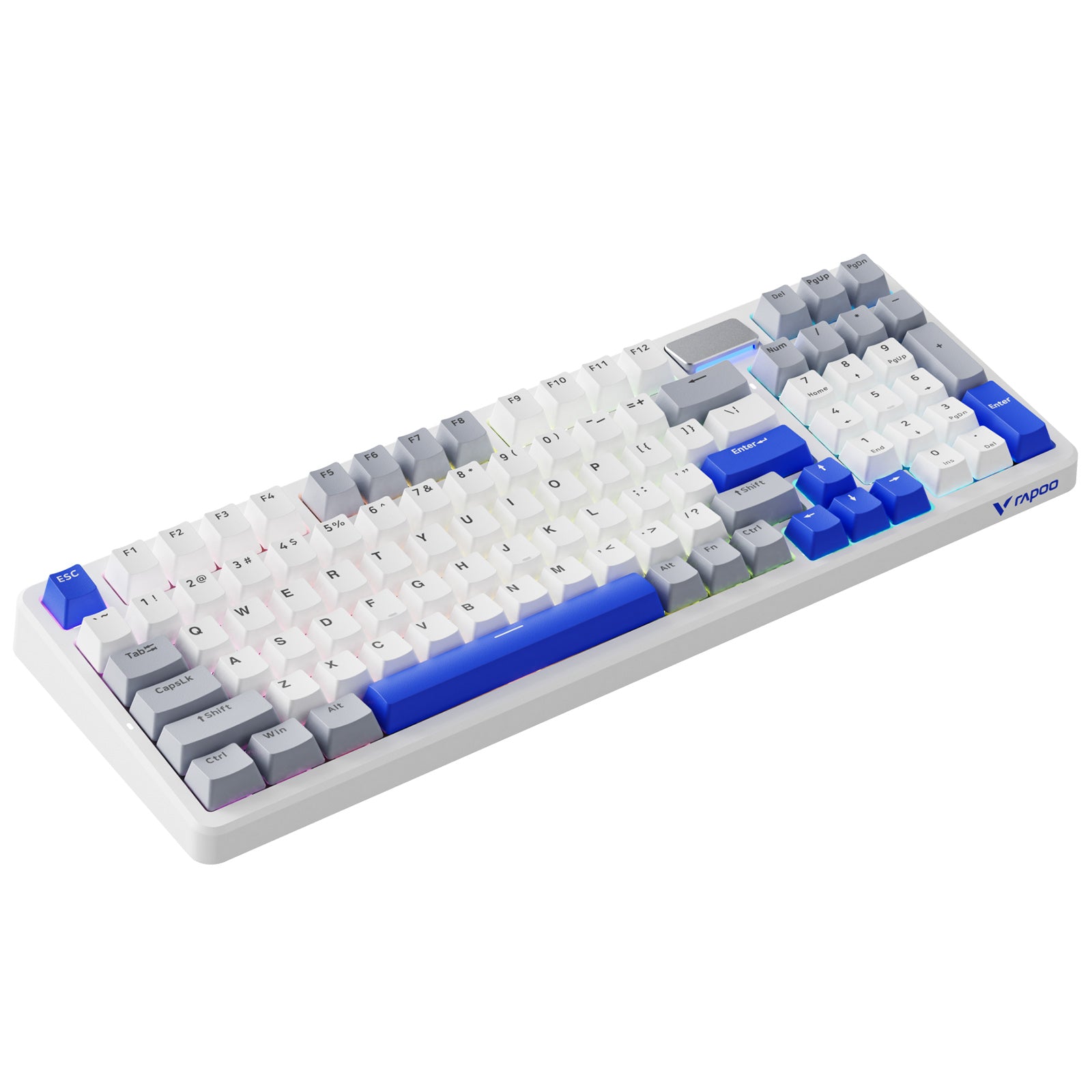 RAPOO VT2 Max Gen-2 & V700-98 Gaming Combo with P5 Charging Dock