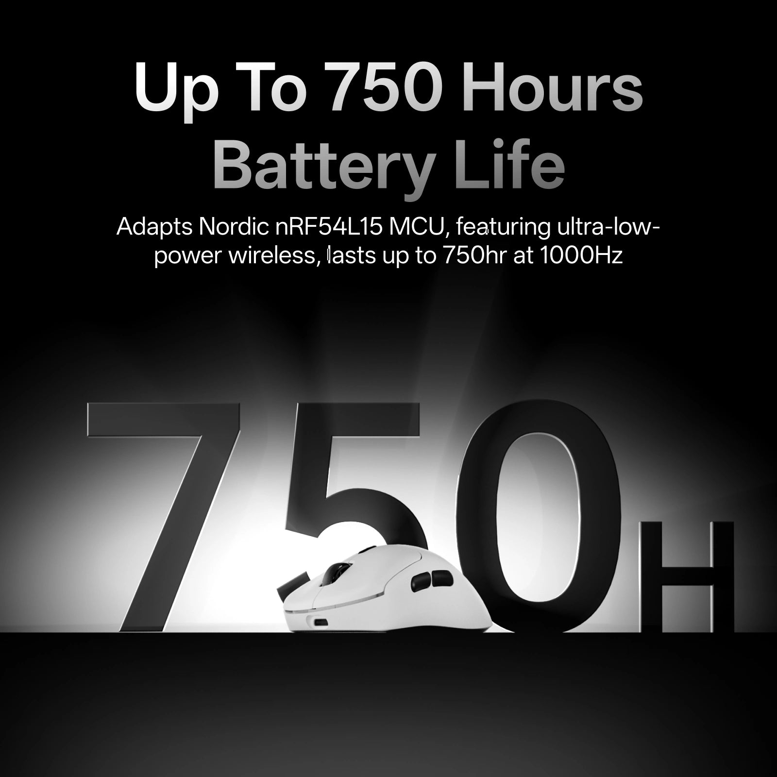 Rapoo VT3 Ergonomic Wireless Esports FPS Gaming Mouse up to 750 Hours Battery Life