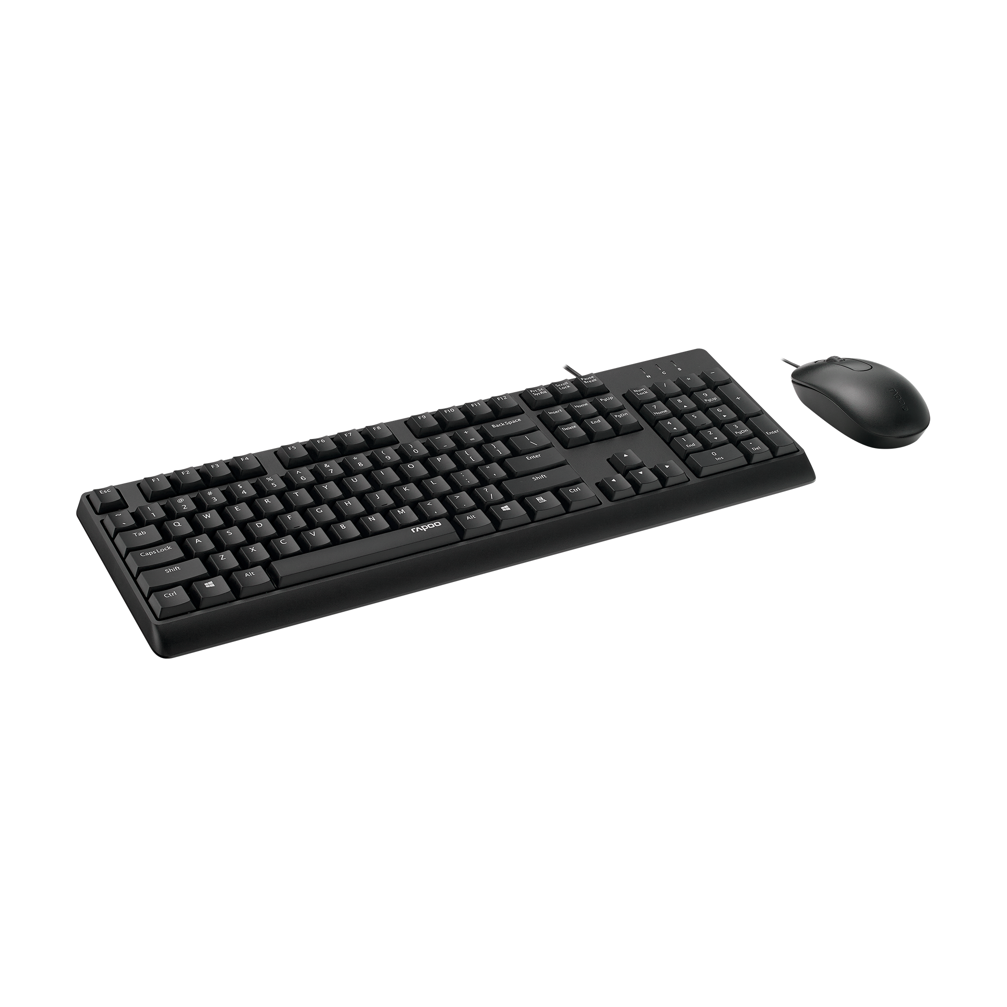 Rapoo X130PRO Wired Optical Mouse & Keyboard Combo