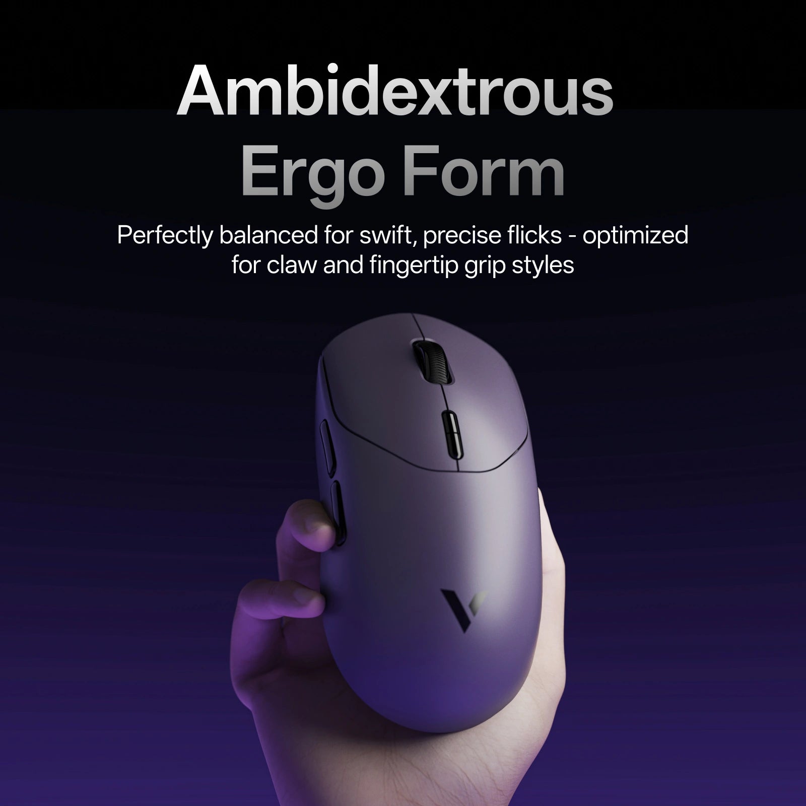 Rapoo VT2 FPS wirelss gaming mouse Ambidextrous Design