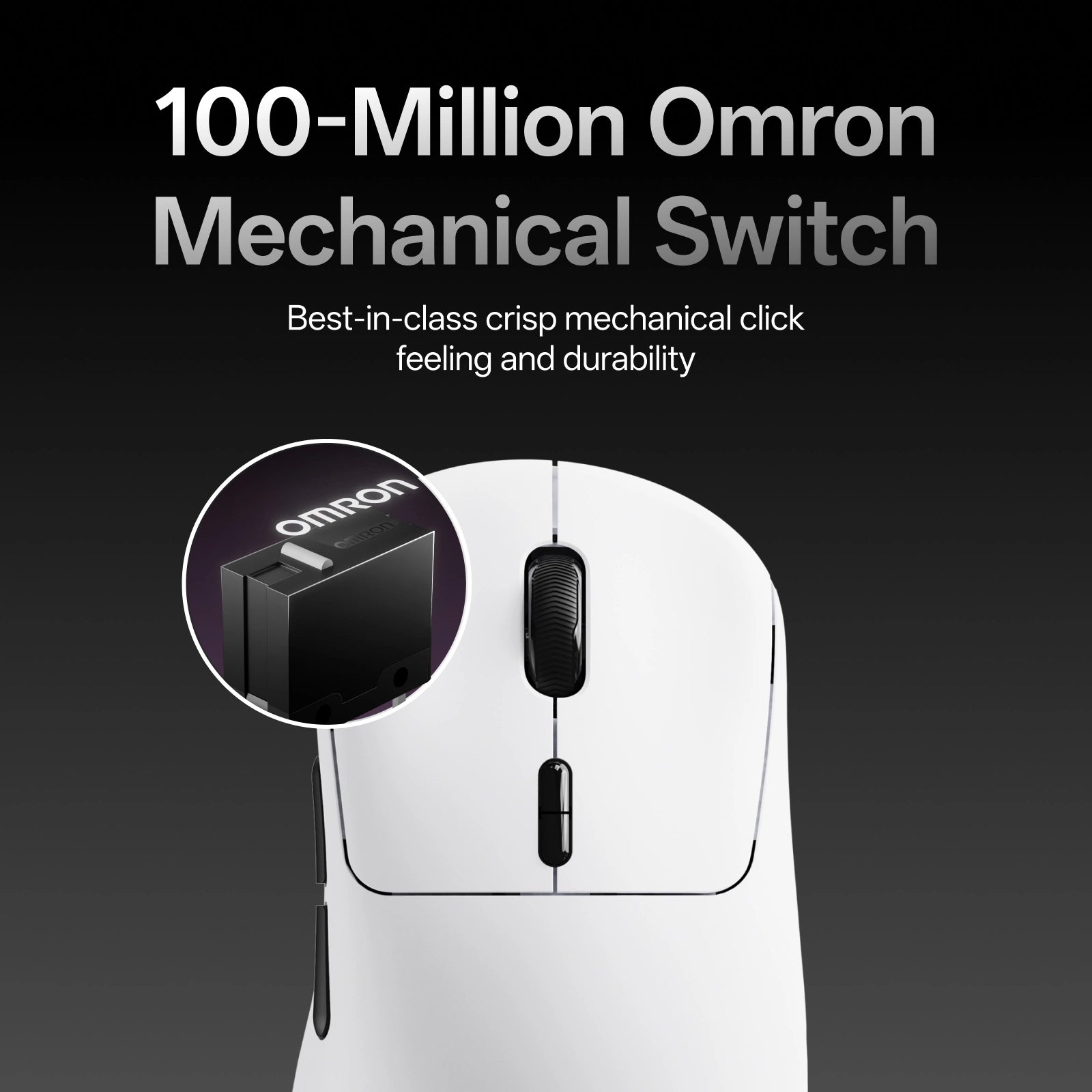 Rapoo VT3 Ergonomic Wireless Esports FPS Gaming Mouse 100 Million Mechanical Switch
