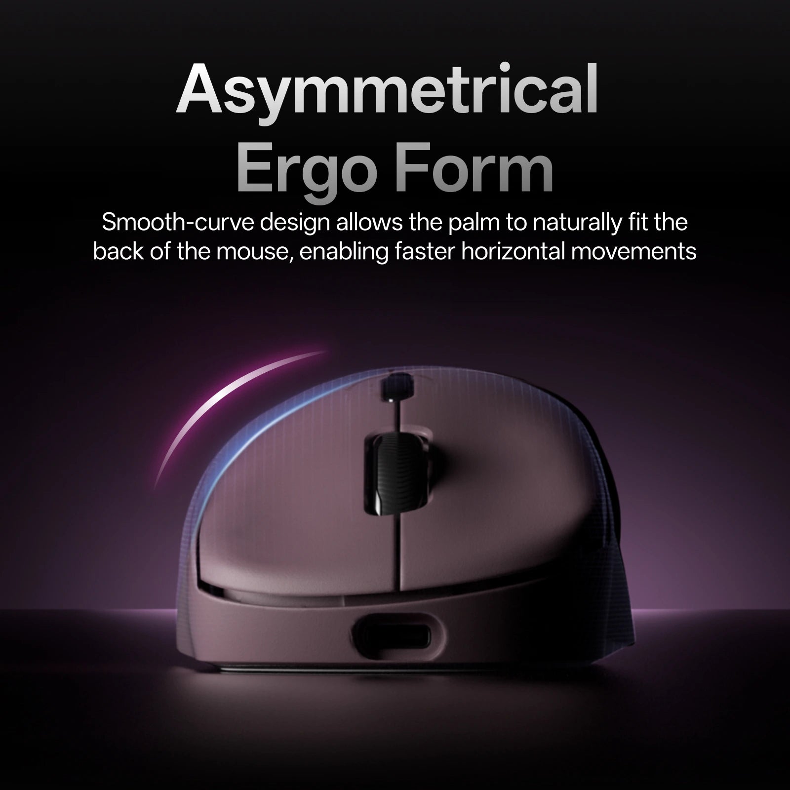 Rapoo VT3 MAX Ergonomic Wireless Esports Gaming Mouse Asymmetrical Ergo Form