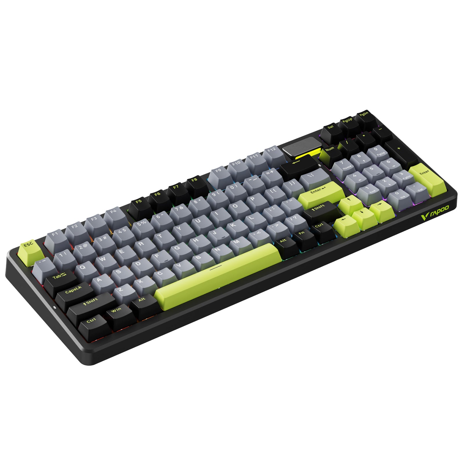 RAPOO VT2 Max Gen-2 & V700-98 Gaming Combo with P5 Charging Dock