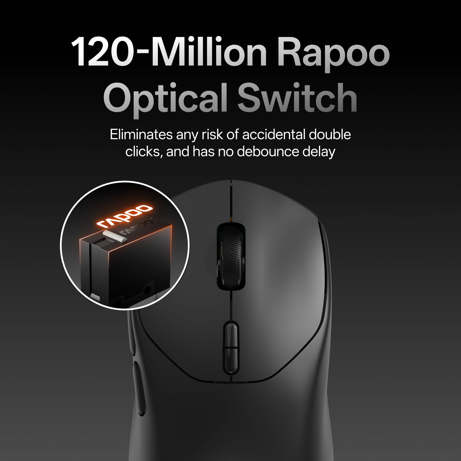 Rapoo VT1 Max Gen-2 Wireless Gaming Mouse Ultra Lightweight