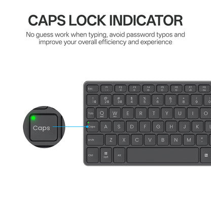 Rapoo E900T Portable Wireless Keyboard with Touchpad, Multi-Device HTPC Keyboard for PC-connected TV/Tablet/Steam Deck/Gaming Console/Raspberry Pi/Mini PC - Support Touch Gestures for Windows & Mac