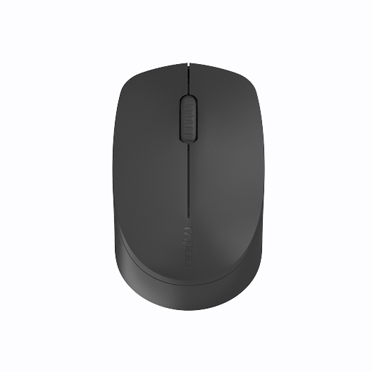 Rapoo M100G Silent Wireless Mouse, Bluetooth + 2.4GHz Multi-Device Noiseless Portable Mouse for Laptop, PC, Mac