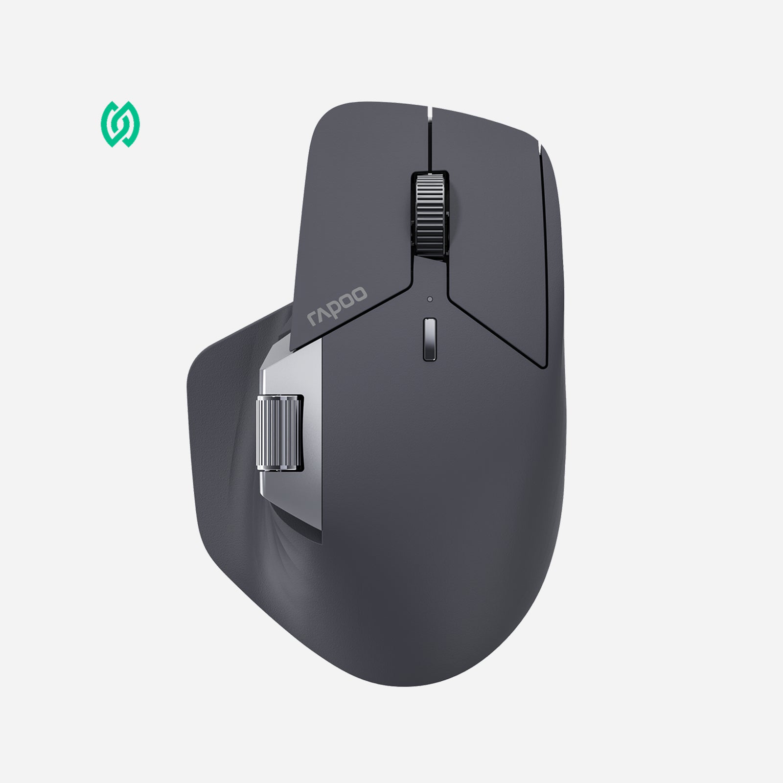 Rapoo MT760 PRO Wireless Mouse, NearLink + Bluetooth 5.0 Multi-Device, 12K DPI, 2K Polling, Ergo for Work & Gaming, 11 Programmable Buttons, On-Board Memory, Quiet Clicks, USB-C, 120 Days Battery Life