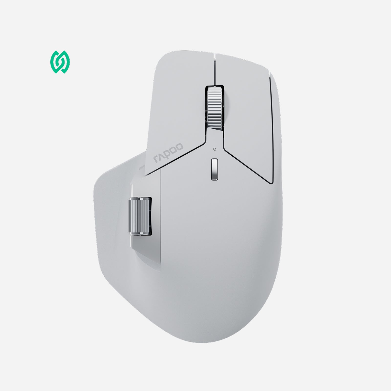 Rapoo MT760 PRO Wireless Mouse, NearLink + Bluetooth 5.0 Multi-Device, 12K DPI, 2K Polling, Ergo for Work & Gaming, 11 Programmable Buttons, On-Board Memory, Quiet Clicks, USB-C, 120 Days Battery Life