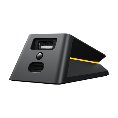 Rapoo P5 RGB Mouse Charging Dock, Compatible with MT760/MT760 PRO Multi-Device Mice and  VT9 Pro/VT3/VT3 GEN-2/VT7 Series Gaming Mice