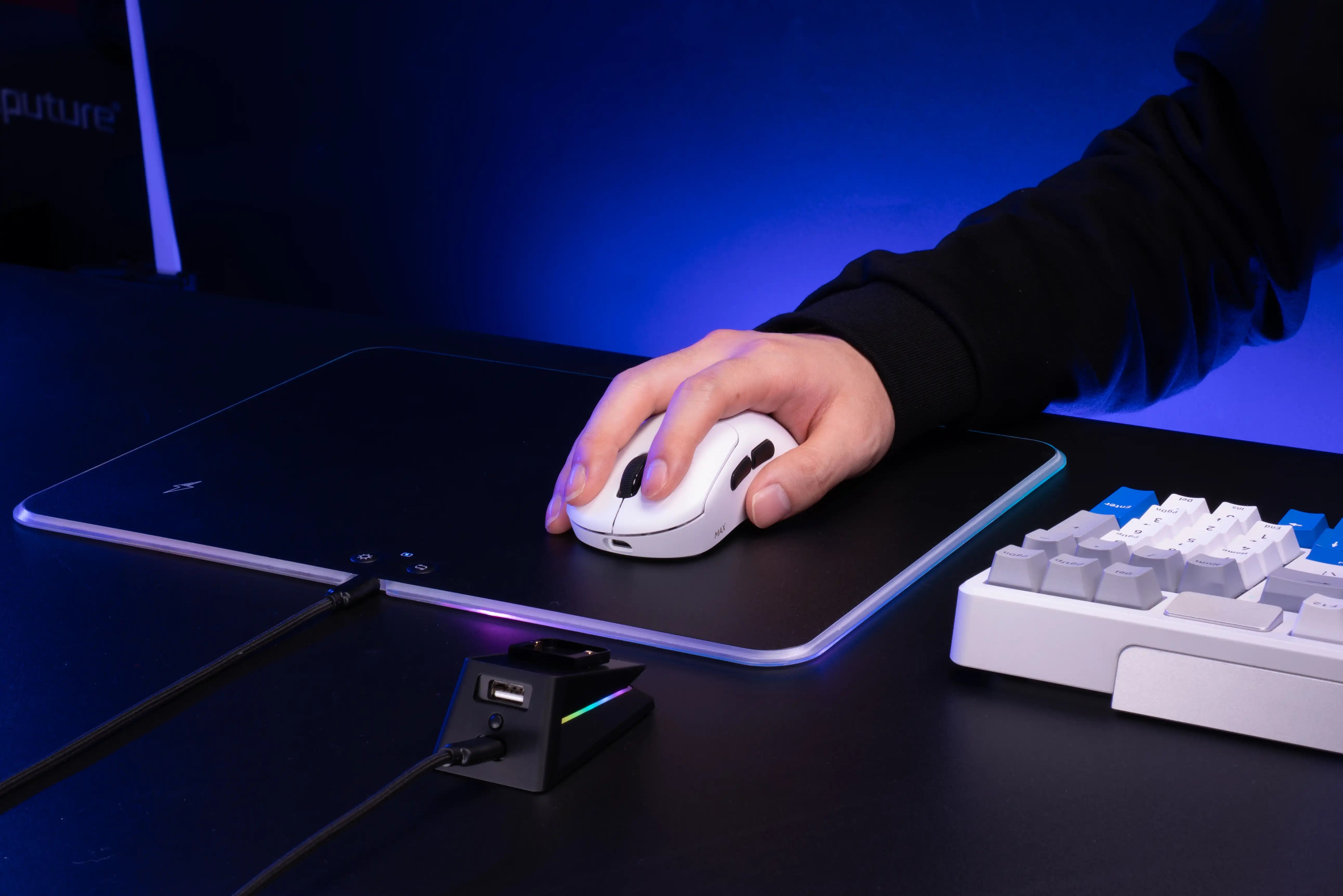 Rapoo VT3 Max Gen-2:  Ultra-lightweight Wireless Ergonomic Esports Mouse | PAW3950 Sensor | 8K Polling Rate
