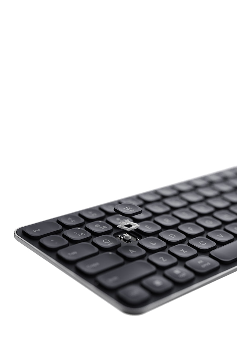 Silent Wireless Keyboard and Mouse Combo