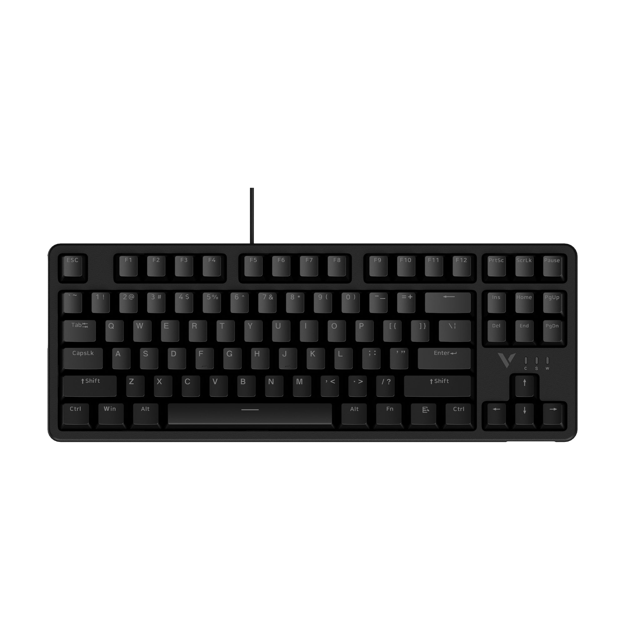 Teclado mecánico para juegos con cable Rapoo V500Pro (104/98/87 teclas) 
