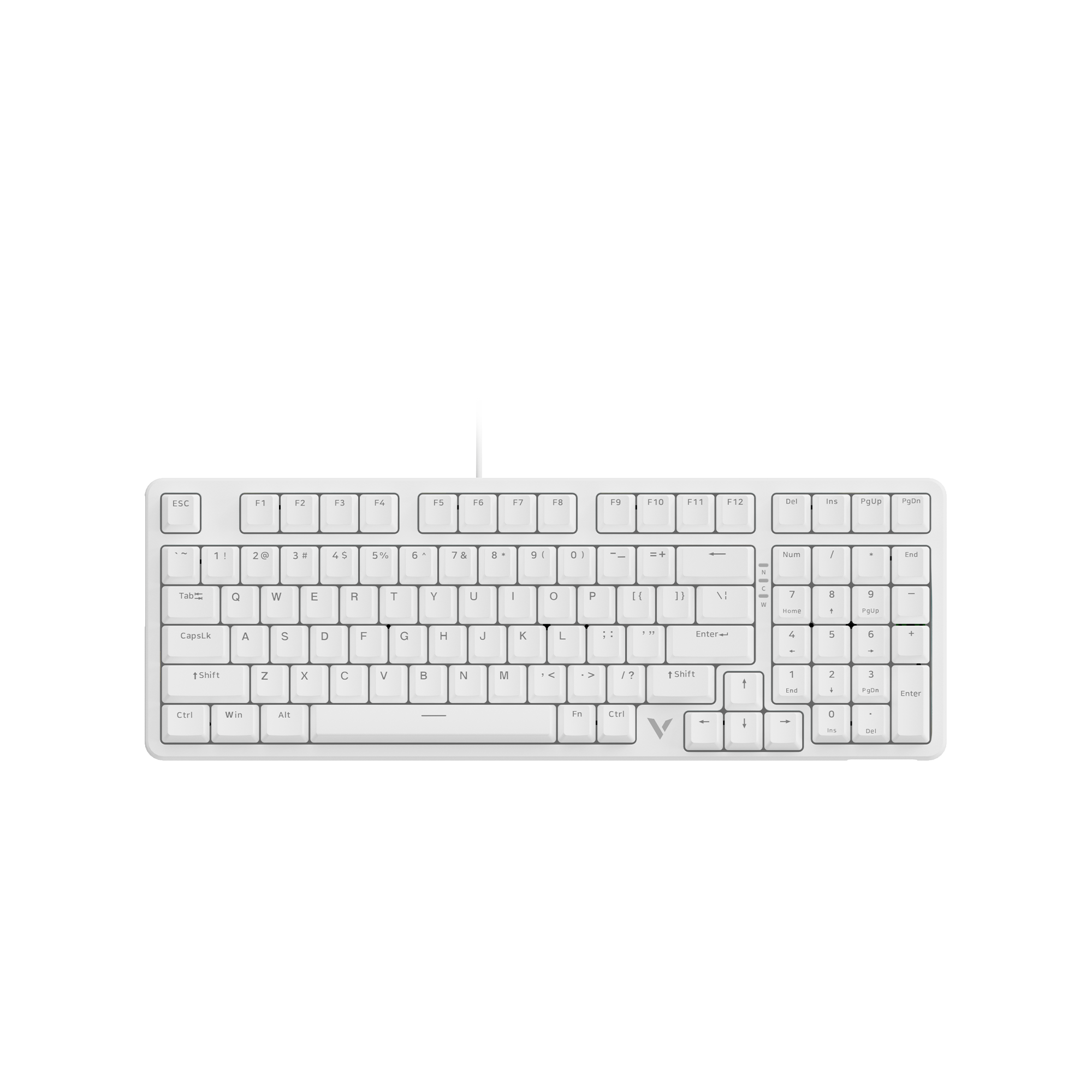 Teclado mecánico para juegos con cable Rapoo V500Pro (104/98/87 teclas) 