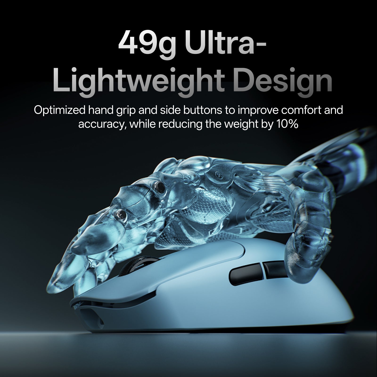 Rapoo VT0 MAX Gen-2 Wireless Gaming Mouse Ultra Lightweight