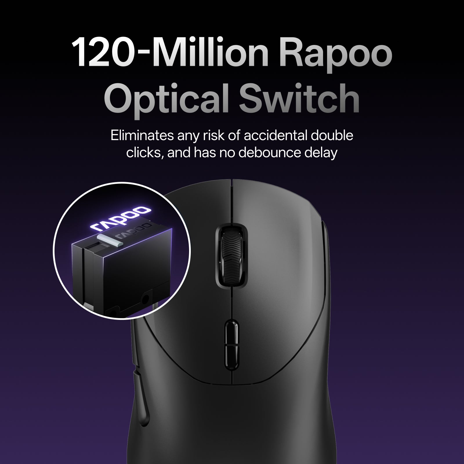 Rapoo VT9 MAX Gen-2 Wireless Gaming Mouse Ultra Lightweight