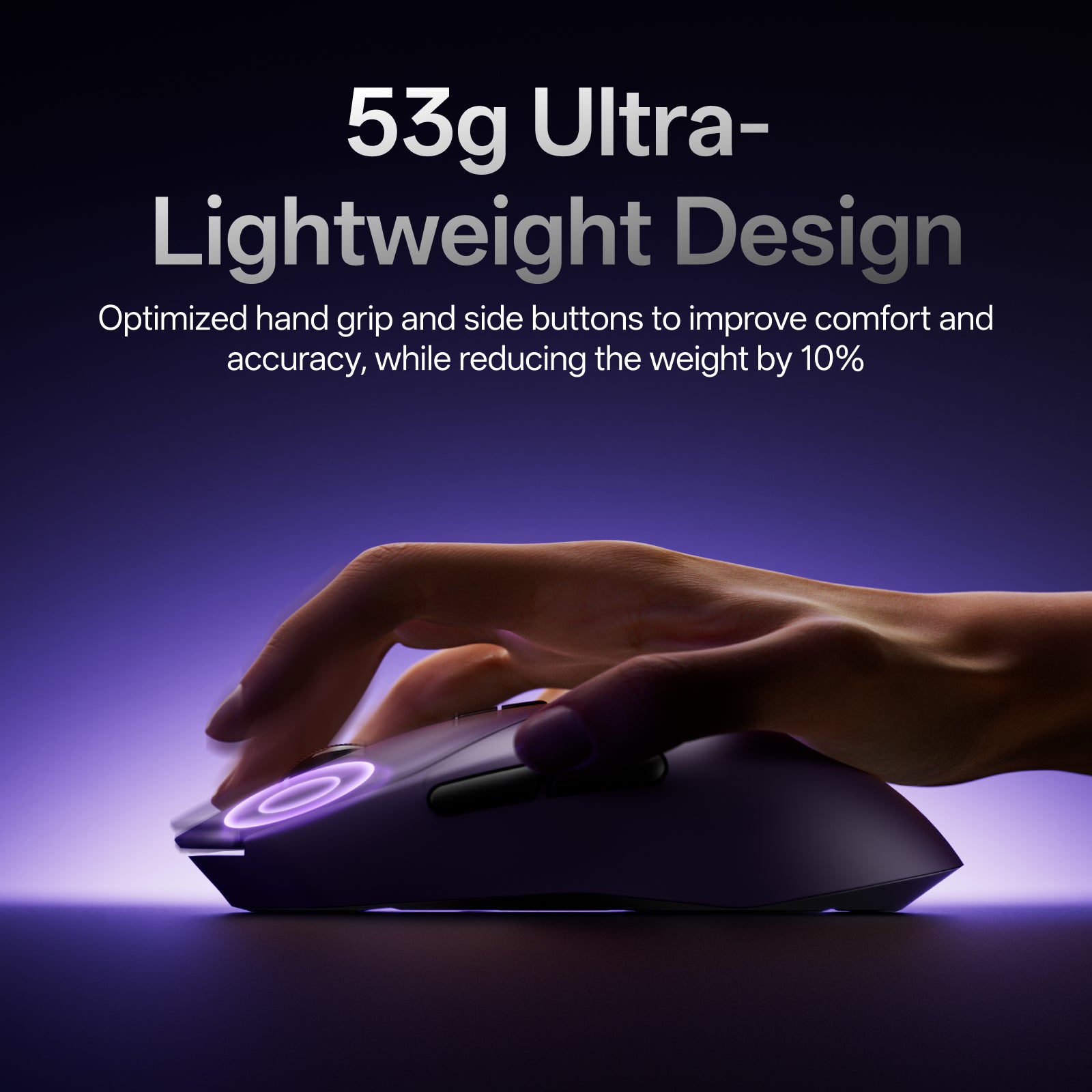 Rapoo VT9 MAX Gen-2 Wireless Gaming Mouse Ultra Lightweight