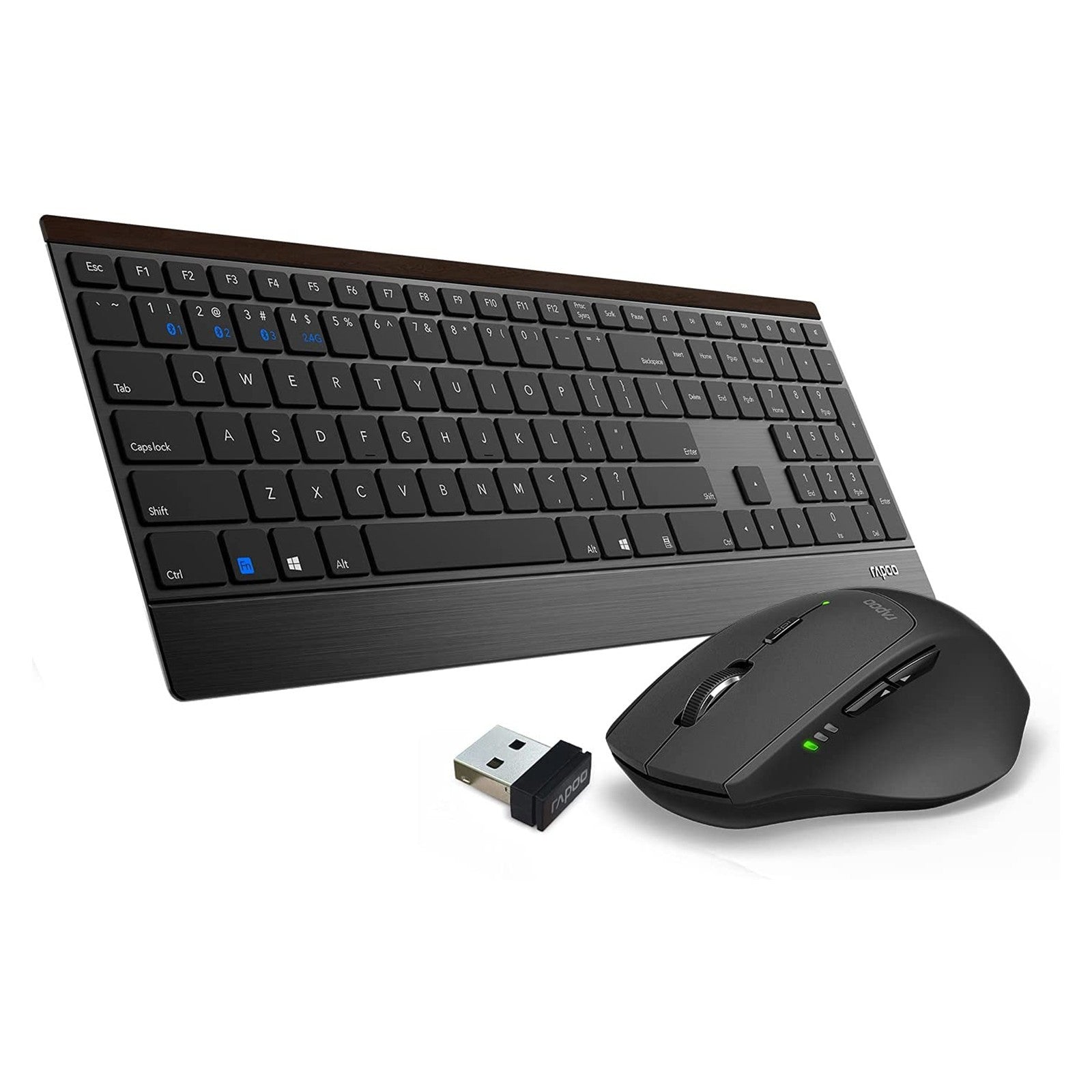 Rapoo 9500M Multi-Device Wireless Keyboard and Mouse Combo