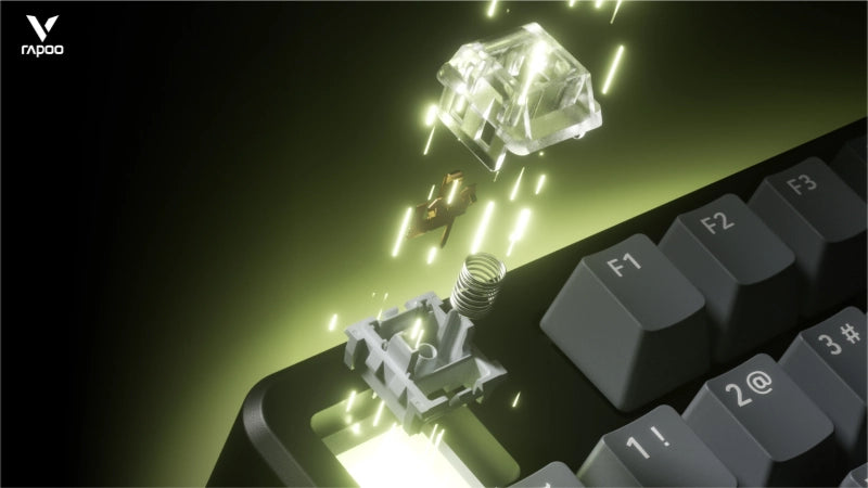 Linear switch keyboard