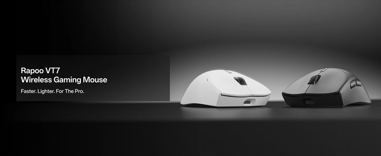 RAPOO VT7 Gen-2 gaming mouse available in multiple color options