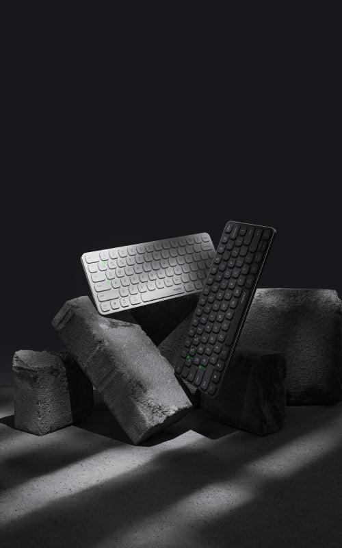 A Slim travel keyboard